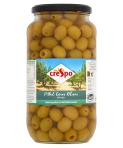SINGLE JAR CRESPO GREEN PITTED OLIVES 907G