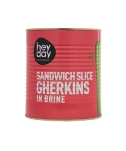 HEYDEY SANDWICH SLICE GHERKIN SINGLE TIN 2.9KG